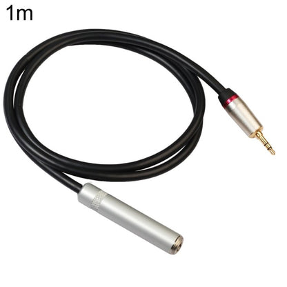 REXLIS TC128MF 3.5mm Male to 6.5mm Female Audio Adapter Cable, Length: 1m - ORIWHIZ