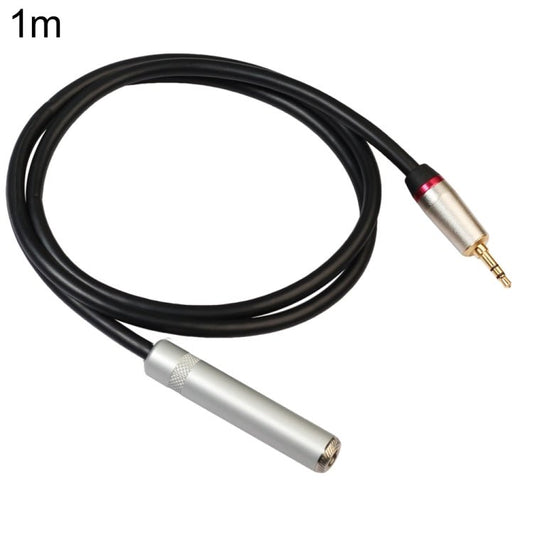 REXLIS TC128MF 3.5mm Male to 6.5mm Female Audio Adapter Cable, Length: 1m - ORIWHIZ