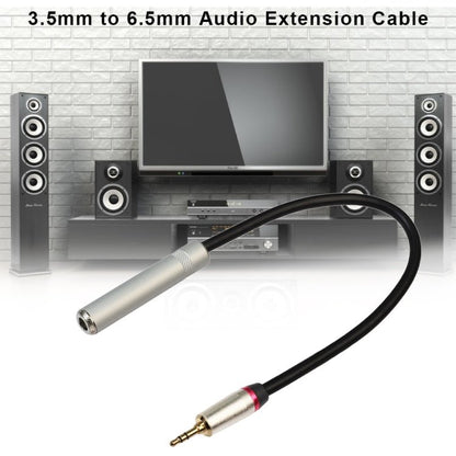REXLIS TC128MF 3.5mm Male to 6.5mm Female Audio Adapter Cable, Length: 60cm - ORIWHIZ
