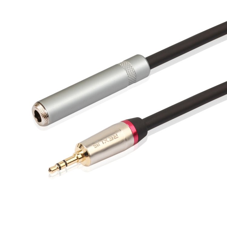 REXLIS TC128MF 3.5mm Male to 6.5mm Female Audio Adapter Cable, Length: 60cm - ORIWHIZ