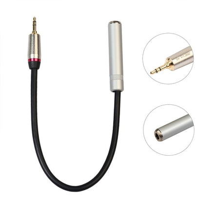 REXLIS TC128MF 3.5mm Male to 6.5mm Female Audio Adapter Cable, Length: 60cm - ORIWHIZ