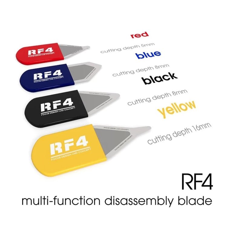 RF4 4pcs 0.1mm LCD Screen Opener Tools, RF4 4pcs 0.1mm - ORIWHIZ
