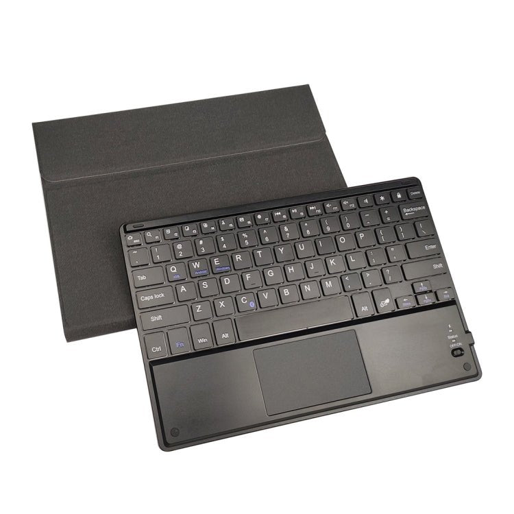 RK102C Detachable Magnetic Plastic Bluetooth Keyboard with Touchpad + Silk Pattern TPU Tablet Case for iPad 10.2, with Pen Slot & Bracket, RK102C - ORIWHIZApple AccessoriesiPad KeyboardiPad Keyboard Universal