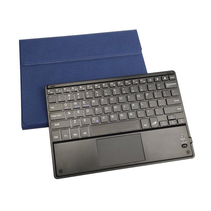 RK109C Detachable Magnetic Plastic Bluetooth Keyboard with Touchpad + Silk Pattern TPU Tablet Case for iPad Air 2020, with Pen Slot & Bracket, RK109C - ORIWHIZApple AccessoriesiPad KeyboardiPad Keyboard For iPad Air