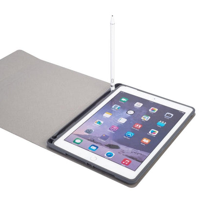 RK508 For iPad Air 2 & Air 1 / Pro 9.7 inch & 2017 iPad & 2018 iPad Silk Texture Detachable Plastic Bluetooth Keyboard Leather Tablet Case with Stand & Pen Slot Function - ORIWHIZApple AccessoriesiPad KeyboardiPad Keyboard Universal