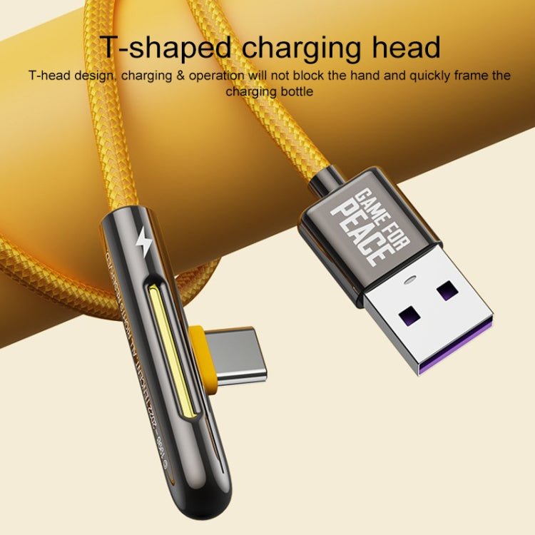 ROCK M3 Type - C / USB - C T - shape PD Fast Charging Data Cable, Length: 1m, Type - C - ORIWHIZ