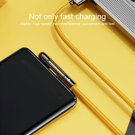 ROCK M3 Type - C / USB - C T - shape PD Fast Charging Data Cable, Length: 1m, Type - C - ORIWHIZ