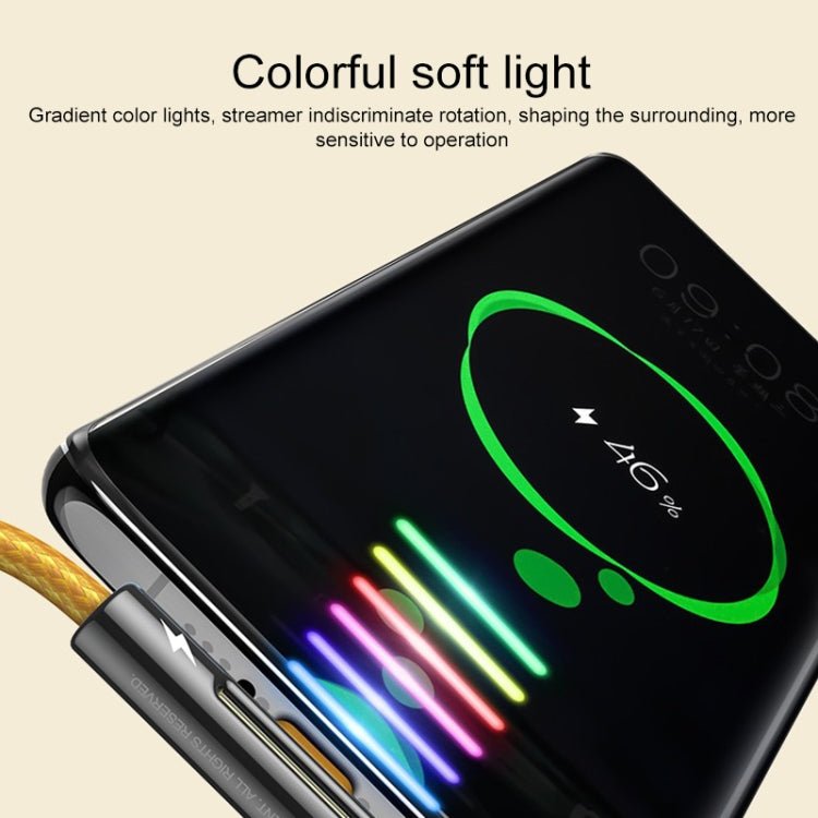 ROCK M3 Type - C / USB - C T - shape PD Fast Charging Data Cable, Length: 1m, Type - C - ORIWHIZ