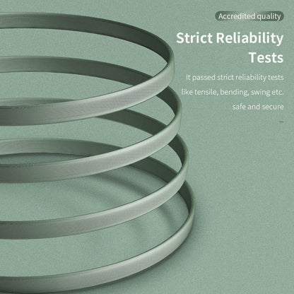 ROCK S1 5V / 2.4A USB - C / Type - C Charging + Data Synchronization TPE Flat Shape Data Cable, Cable Length: 1m, USB - C / Type - C - ORIWHIZ
