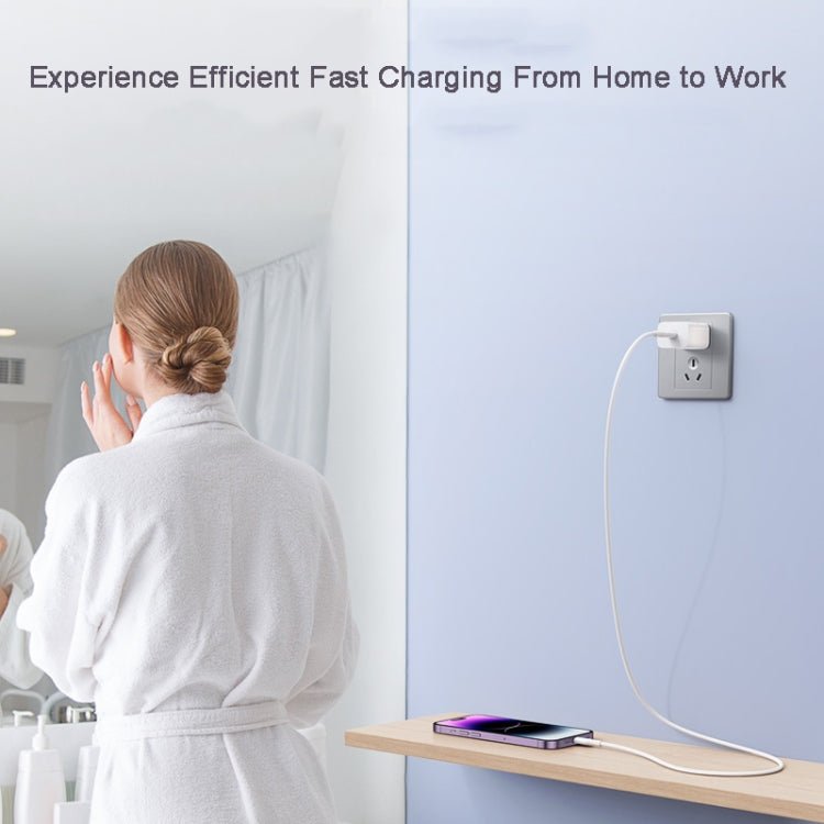 ROMOSS AC20RA PD 20W Type - C/USB - C Charger Adapter CN Wall Plug, Only Plug, With Cable Kit - ORIWHIZ