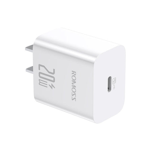 ROMOSS AC20RA PD 20W Type - C/USB - C Charger Adapter CN Wall Plug, Only Plug, With Cable Kit - ORIWHIZ