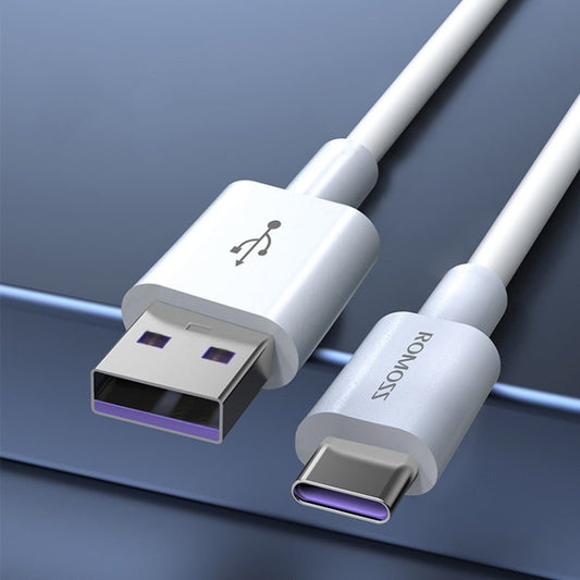 ROMOSS CB304 6A 100W USB to Type - C/USB - C Data Cable, Length: 0.2m, 0.2m, 1m, 1.5m, 2m - ORIWHIZ