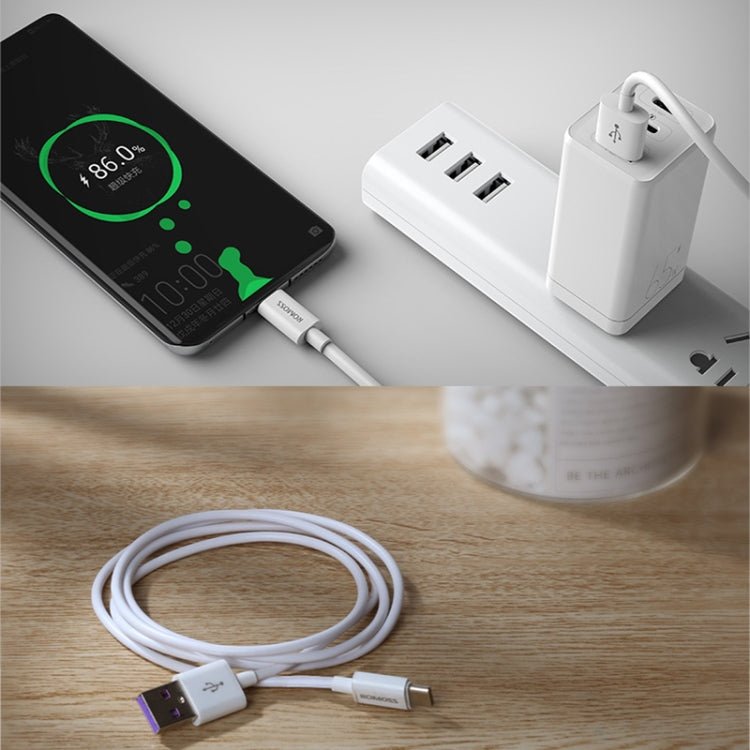 ROMOSS CB304 6A 100W USB to Type - C/USB - C Data Cable, Length: 0.2m, 0.2m, 1m, 1.5m, 2m - ORIWHIZ