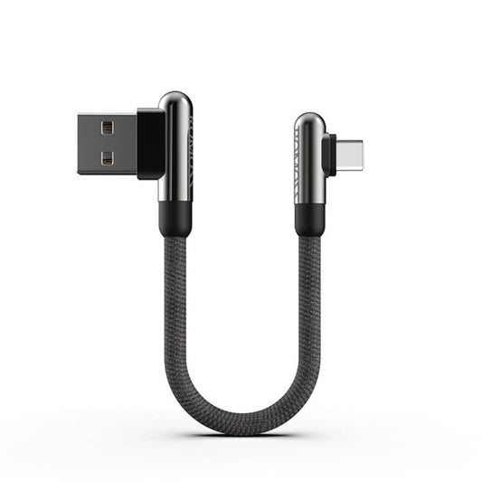 ROMOSS CB30B Type - C / USB - C Android Data Cable Mobile Phone Elbow Fast Charging Line, CB30B 0.2m, CB30B 1.2m - ORIWHIZ