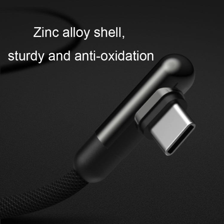 ROMOSS CB30B Type - C / USB - C Android Data Cable Mobile Phone Elbow Fast Charging Line, CB30B 0.2m, CB30B 1.2m - ORIWHIZ