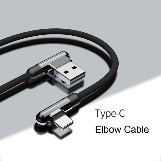 ROMOSS CB30B Type - C / USB - C Android Data Cable Mobile Phone Elbow Fast Charging Line, CB30B 0.2m, CB30B 1.2m - ORIWHIZ