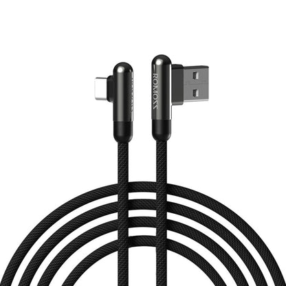 ROMOSS CB30B Type - C / USB - C Android Data Cable Mobile Phone Elbow Fast Charging Line, CB30B 0.2m, CB30B 1.2m - ORIWHIZ