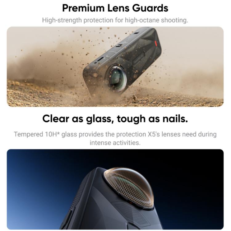 Rotating Anti - Scratch Lens Film, For insta360 X5 - ORIWHIZDJI & Insta360 AccessoriesInsta360 X SeriesLen Accessories