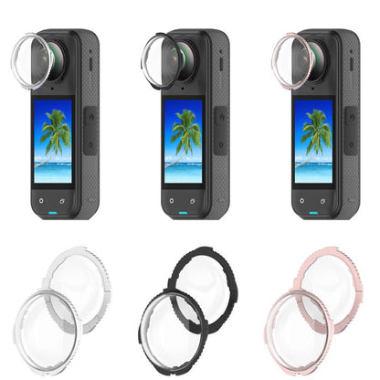 Rotating Optical Tempered Glass Lens Guard Protective Cover, For Insta360 X5, For Insta360 X4 - ORIWHIZDJI & Insta360 AccessoriesInsta360 X SeriesLen Accessories