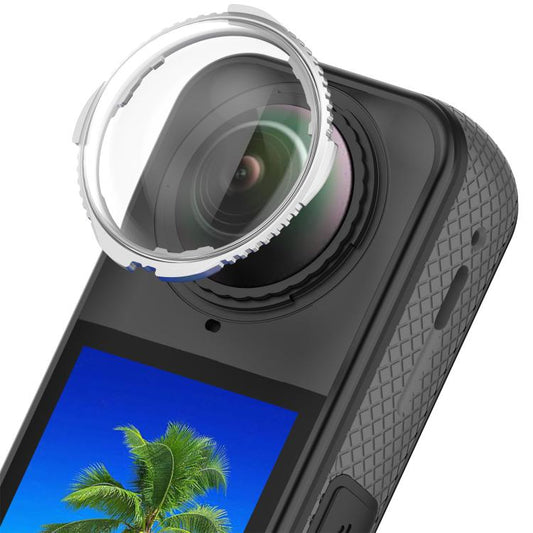 غطاء حماية عدسة دوار من الزجاج المقوى البصري، لكاميرات Insta360 X5 و Insta360 X4 - ملحقات ORIWHIZDJI و Insta360 وسلسلة Insta360 X