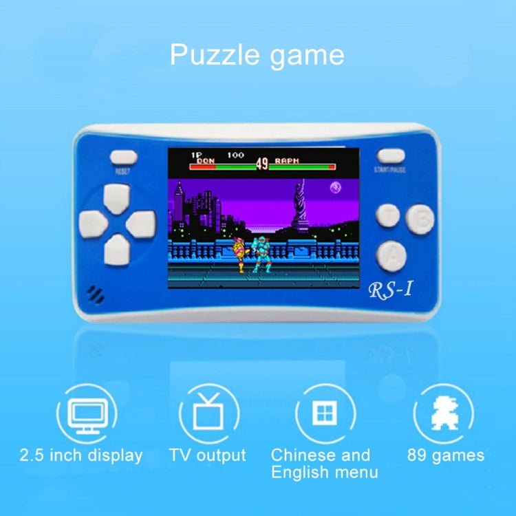 RS - 1 Retro Portable Handheld Game Console, 2.5 inch 8 Bits True Color LCD, Built - in 152 Kinds Games - ORIWHIZPocket ConsolePocket Console & AccessoriesToys & Hobbies
