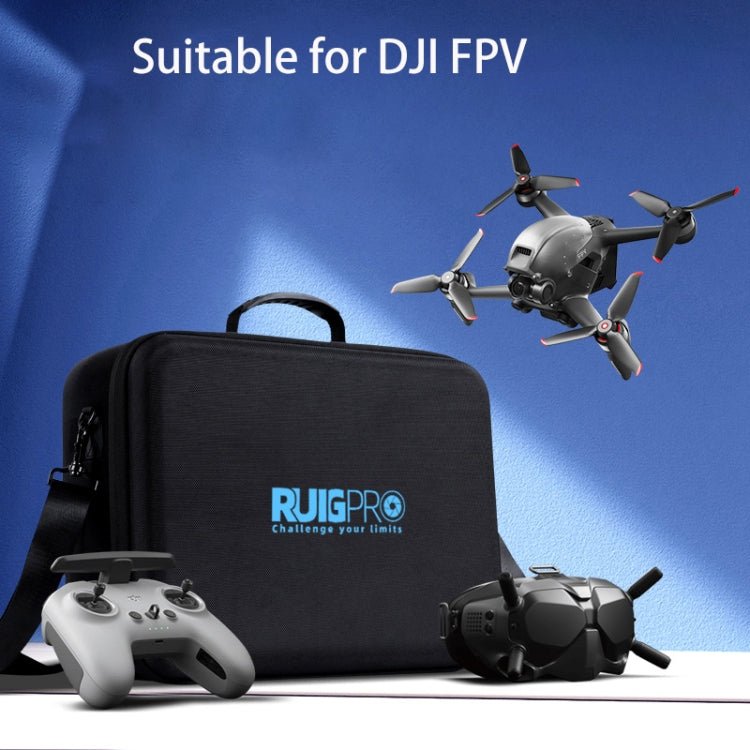 RUIGPRO for DJI FPV Portable Single Shoulder Storage Box Case Travel Carrying Bag, For DJI FPV - ORIWHIZCase & BagsDJI & Insta360 AccessoriesDJI FPV Series