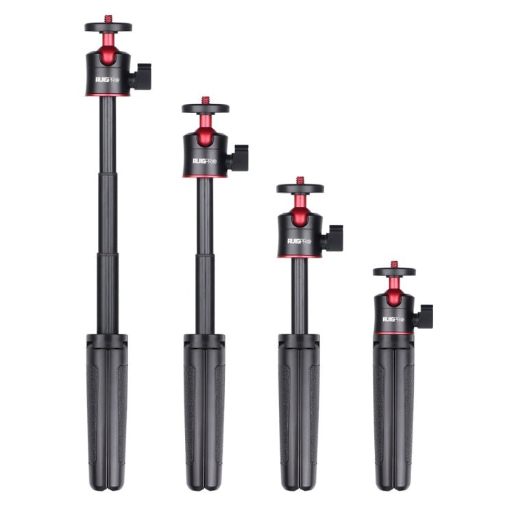 RUIGPRO Multi - functional Foldable Tripod Holder Selfie Monopod Stick with Ball Head for GoPro, Insta360, DJI and Other Action Cameras, Tripod Monopod - ORIWHIZDJI & Insta360 AccessoriesExtendable PoleRUIGPRO