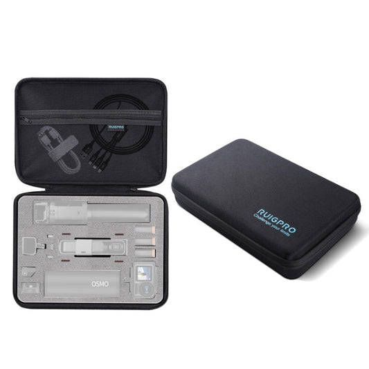 RUIGPRO Oxford Waterproof Storage Box Case Bag for DJI OSMO Pocket Gimble Camera / OSMO Action, Size: 30.2x20.8x7.2cm, RG52 - ORIWHIZCase & BagsDJI & Insta360 AccessoriesOsmo Pocket Accessories