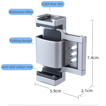 RUIGPRO Smartphone Fixing Clamp 1/4 inch Holder Mount Bracket for DJI OSMO Pocket / Pocket 2 - ORIWHIZDJI & Insta360 AccessoriesMount & HolderOsmo Pocket Accessories