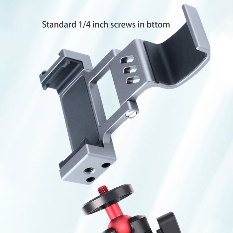 RUIGPRO Smartphone Fixing Clamp 1/4 inch Holder Mount Bracket for DJI OSMO Pocket / Pocket 2 - ORIWHIZDJI & Insta360 AccessoriesMount & HolderOsmo Pocket Accessories