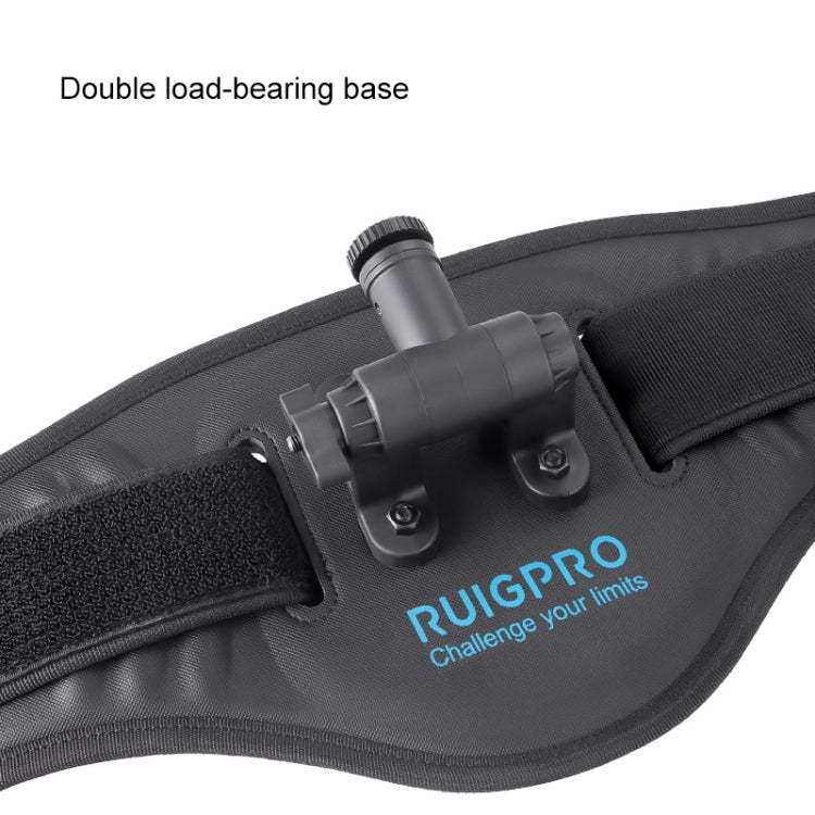 RUIGPRO Waist Belt Mount Strap, For Phone Gimbal Stabilizer, With Action Cameras Adapter, With Phone Clamp, With Phone Clamp & Selfie Stick, With Adapter & Selfie Stick - ORIWHIZChest BeltDJI & Insta360 AccessoriesRUIGPRO