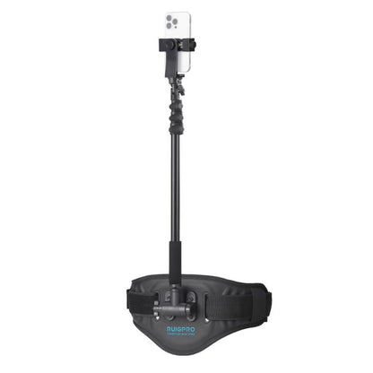 RUIGPRO Waist Belt Mount Strap, For Phone Gimbal Stabilizer, With Action Cameras Adapter, With Phone Clamp, With Phone Clamp & Selfie Stick, With Adapter & Selfie Stick - ORIWHIZChest BeltDJI & Insta360 AccessoriesRUIGPRO