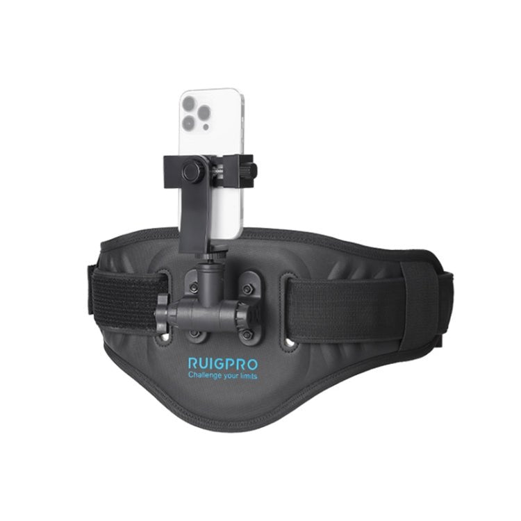 RUIGPRO Waist Belt Mount Strap, For Phone Gimbal Stabilizer, With Action Cameras Adapter, With Phone Clamp, With Phone Clamp & Selfie Stick, With Adapter & Selfie Stick - ORIWHIZChest BeltDJI & Insta360 AccessoriesRUIGPRO