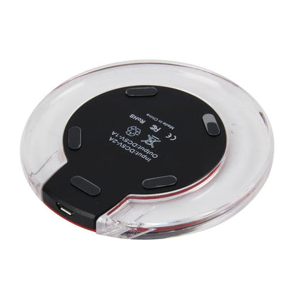 Safety Wireless and Limitless QI - standard Wireless Charger Fast Charging Charger with Micro USB Cable, Black+White, White - ORIWHIZ