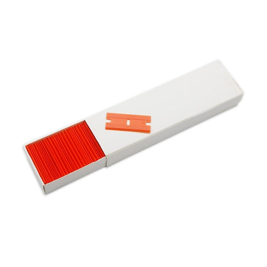 Scraper Replace UV Glue Plastic Double - sided Scraper Blade, 100pcs /Box - ORIWHIZ