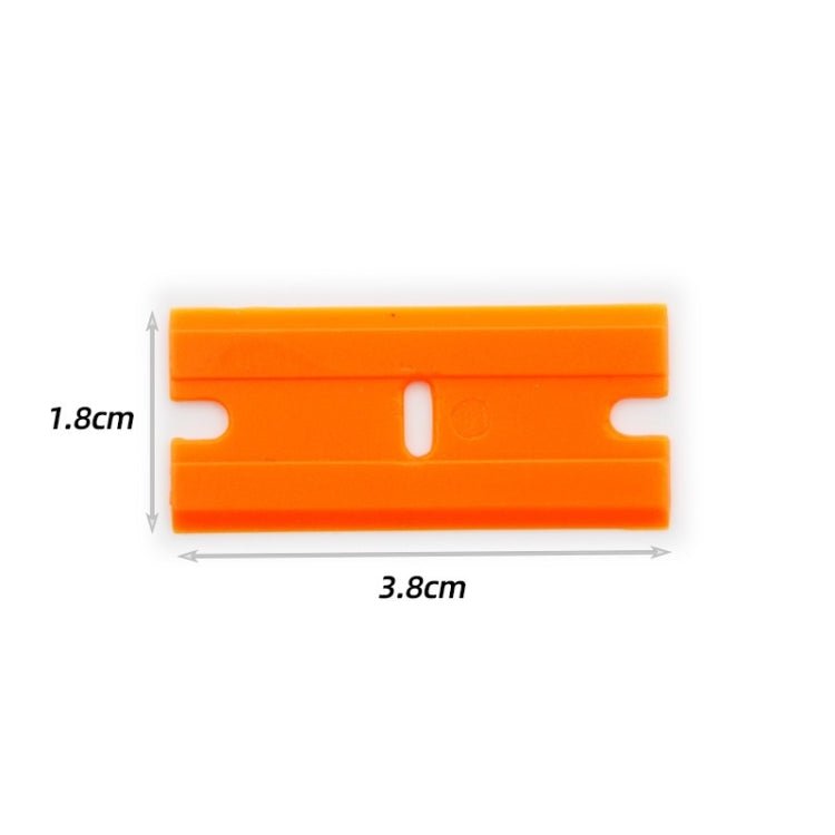 Scraper Replace UV Glue Plastic Double - sided Scraper Blade, 100pcs /Box - ORIWHIZ