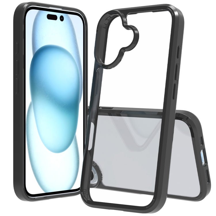 Scratchproof Acrylic TPU Phone Case, For iPhone 16 Pro Max, For iPhone 16 Pro, For iPhone 16 Plus, For iPhone 16, For iPhone 15 Pro Max, For iPhone 15 Pro, For iPhone 15 Plus, For iPhone 15 - ORIWHIZApple AccessoriesiPhone 16 Pro MaxiPhone 16 Pro Max Cases