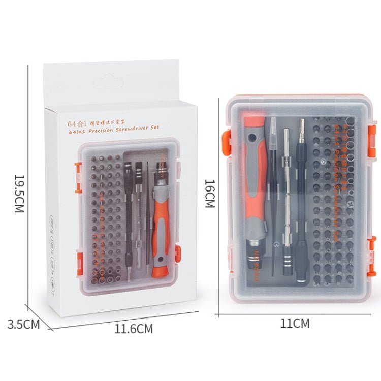 Screwdriver Kit Cell Phone Tablet Disassembly Tools, 64 in 1 - ORIWHIZ