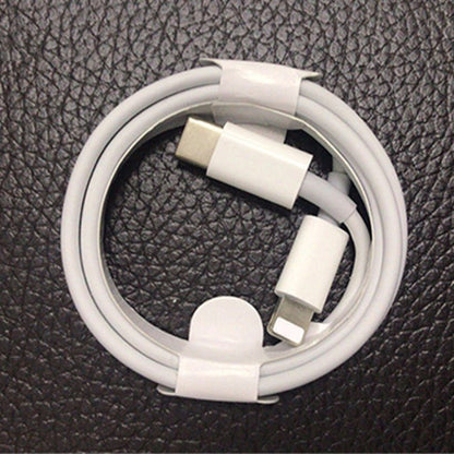 SDC - 18W 18W PD + QC 3.0 USB Dual Port Fast Charging Universal Travel Charger with Type - C / USB - C to 8 Pin Fast Charging Data Cable, AU Plug, Type - C / USB - C to 8 Pin (AU Plug) - ORIWHIZ