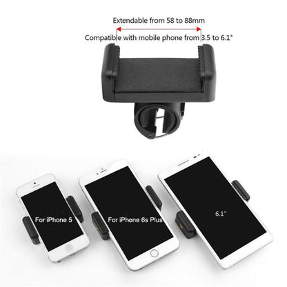Selfie Stick Phone Lock Clip Bike Phone Clip, 20 - 25 mm, 30 - 35 mm - ORIWHIZDJI & Insta360 AccessoriesExtendable PoleUniversal Grip Tripod