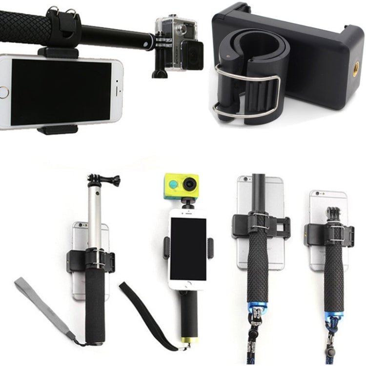 Selfie Stick Phone Lock Clip Bike Phone Clip, 20 - 25 mm, 30 - 35 mm - ORIWHIZDJI & Insta360 AccessoriesExtendable PoleUniversal Grip Tripod