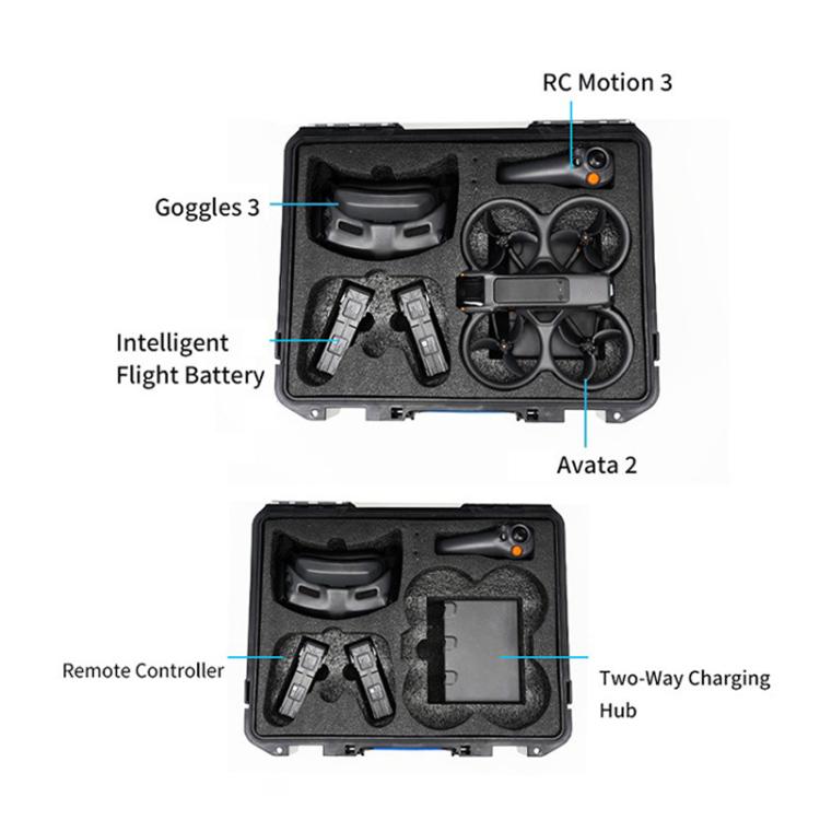 Sensory Suit Hard Shell Pressure - Proof Explosion - Proof Storage Box, For DJI NEO Sensory Suit - ORIWHIZCases & BagsDJI & Insta360 AccessoriesDJI Neo Accessories