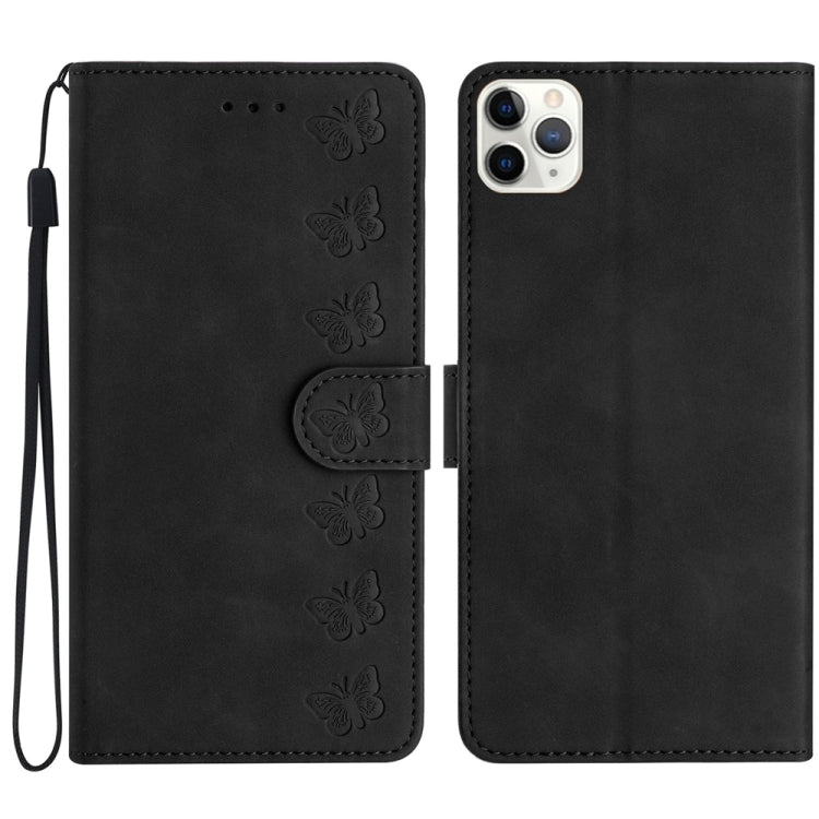 Seven Butterflies Embossed Leather Phone Case for iPhone 13/12/11 Series - ORIWHIZApple AccessoriesiPhone 13 mini CasesMore iPhone Cases