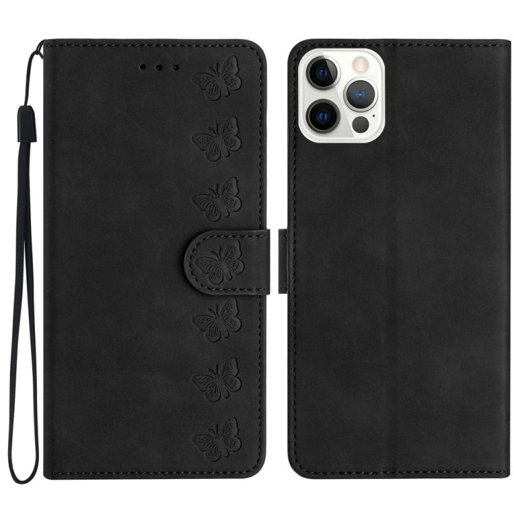 Seven Butterflies Embossed Leather Phone Case for iPhone 13/12/11 Series - ORIWHIZApple AccessoriesiPhone 13 mini CasesMore iPhone Cases
