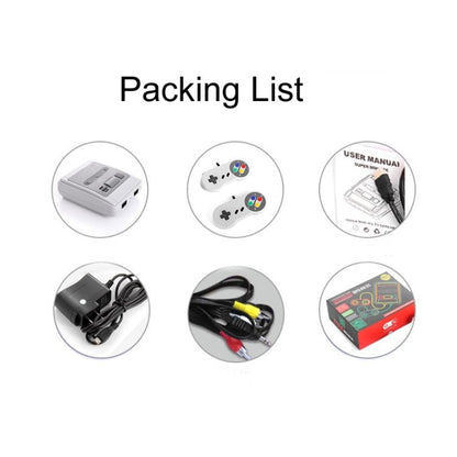 SFC620 Mini 8 - Bit TV Game Console Built - In 620 Games, Supports AV Output, SFC620(US Plug), SFC620(EU Plug), SFC620(UK Plug) - ORIWHIZPocket ConsolePocket Console & AccessoriesToys & Hobbies