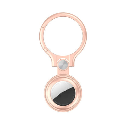 Shockproof Anti - scratch Full Metal Case Cover with Keychain Ring Loop, For AirTag - ORIWHIZ