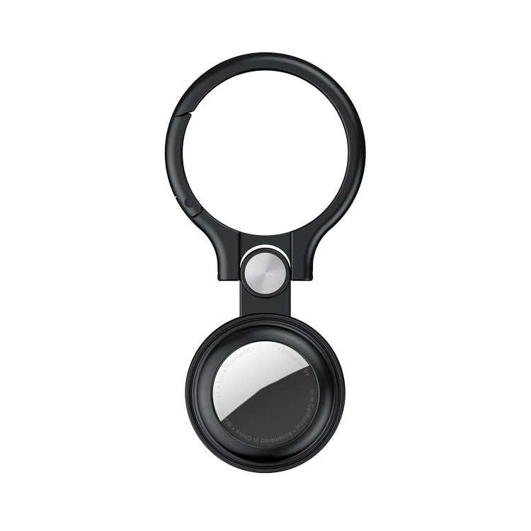 Shockproof Anti - scratch Full Metal Case Cover with Keychain Ring Loop, For AirTag - ORIWHIZ