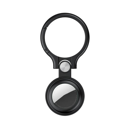 Shockproof Anti - scratch Full Metal Case Cover with Keychain Ring Loop, For AirTag - ORIWHIZ