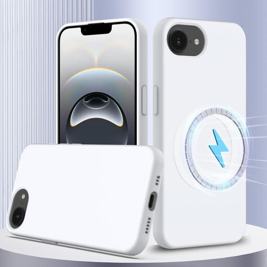 Shockproof Silicone Magsafe Phone Case, For iPhone 16e, For iPhone 16 Pro Max, For iPhone 16 Pro, For iPhone 16 Plus, For iPhone 16, For iPhone 15 Pro Max, For iPhone 15 Pro, For iPhone 15 Plus, For iPhone 15 - ORIWHIZApple AccessoriesiPhone 16eiPhone 16e Cases