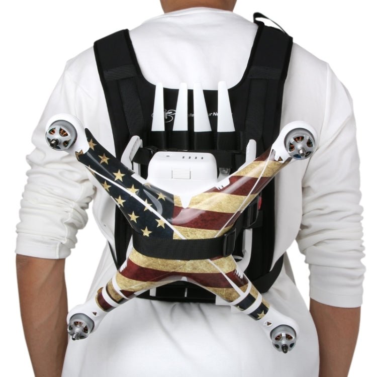 Shoulder Backpack Carry Case Multipurpose Bag Neck Strap Belt for Dji Phantom 3 / 2 / 1 / Vision+, Carry Available for Quadcopter, Remote Controller, Battery, Propellers - ORIWHIZDJI & Insta360 AccessoriesDJI Phantom Series